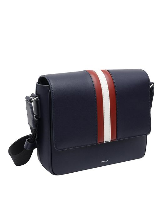 Bally Blue Bags Calf Leather for men