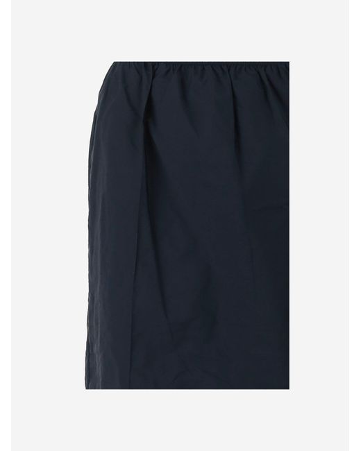 Carven Blue Skirt Nylon Polyester