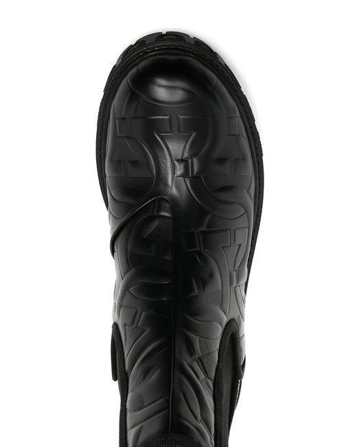 Ferragamo Black Ferragamo Varsi Ankle Boots