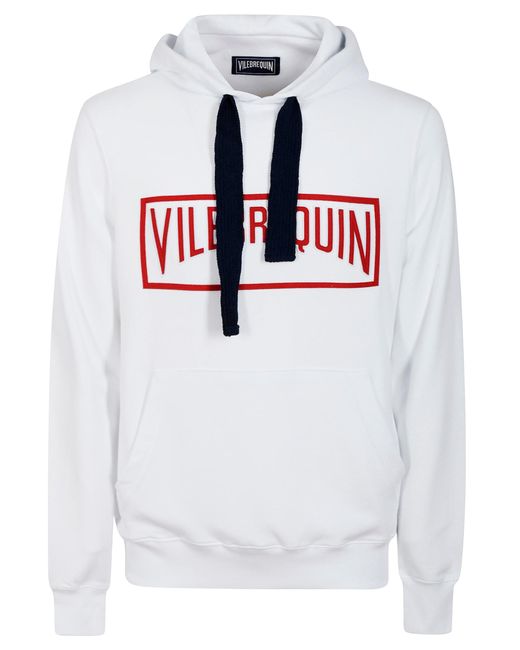 Vilebrequin White Hoody Sweatshirt for men