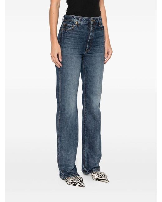 Khaite Blue Danielle High-Waisted Jeans