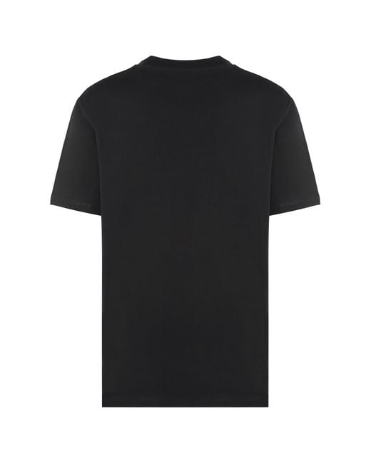 Golden Goose Deluxe Brand Black Cotton Crew-Neck T-Shirt T-Shirts & Jerseys
