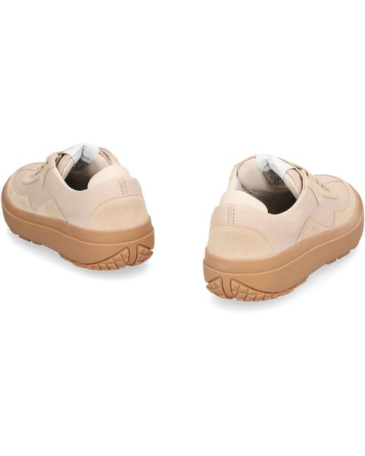 Canada Goose Pink Ossington Low-Top Sneakers Leather Trainers