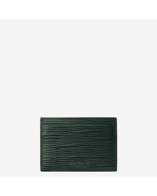 Montblanc Green Card Case 5 Compartments Meisterstuck for men
