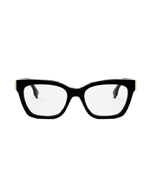 Fendi Black Cat-eye Frame Glasses