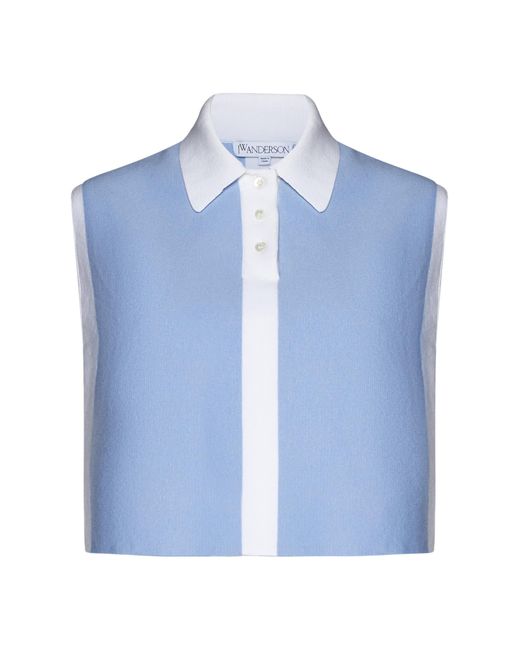 J.W. Anderson Blue Jw Anderson T-Shirts And Polos