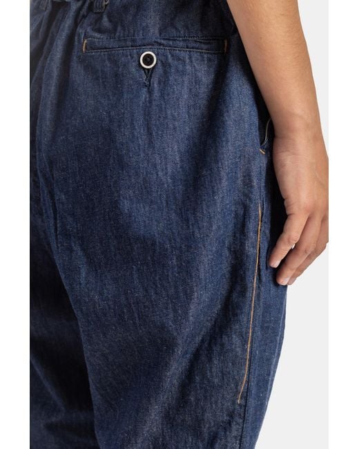 COTTLE Blue Jean Gurkha Denim 8Oz Foncé