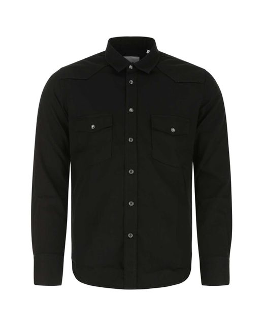 PT01 Black Denim Shirt for men