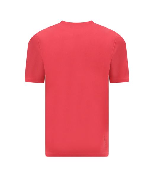 3 MONCLER GRENOBLE Red T-shirt for men
