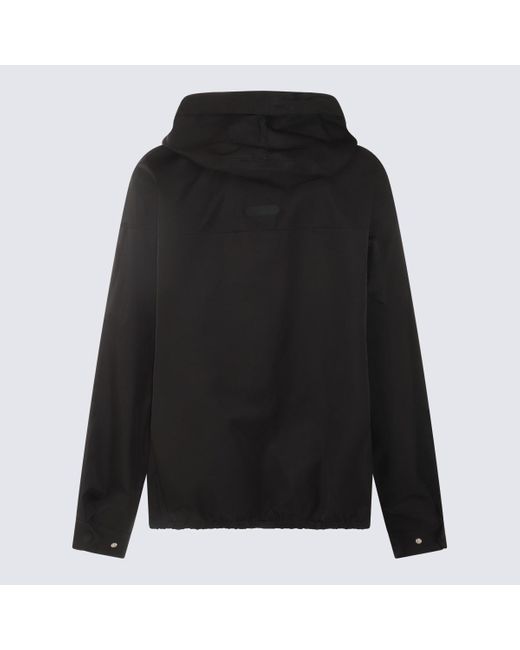 Lanvin Black Cotton Casual Jacket for men