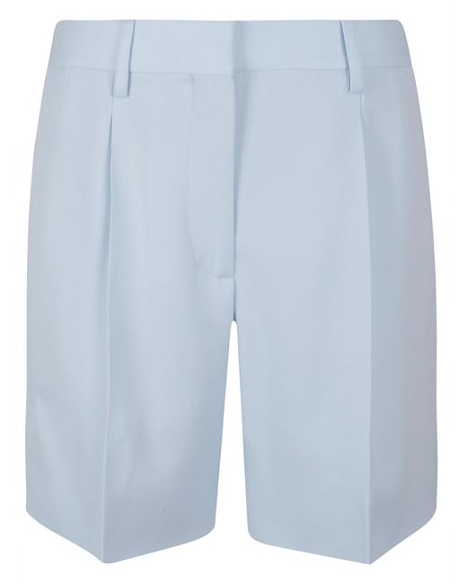Burberry Blue Concealed Shorts
