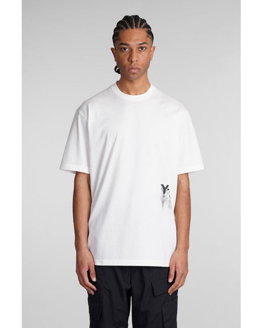 Y-3 White T-Shirt for men