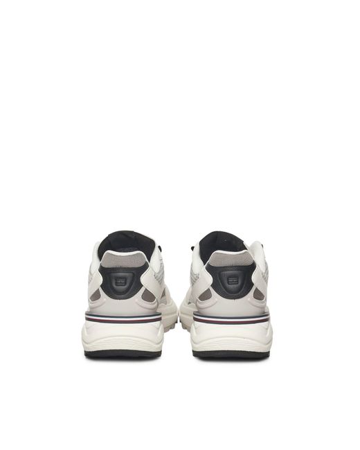 Tommy Hilfiger White Chunky Hilfiger Monotype Sneakers for men