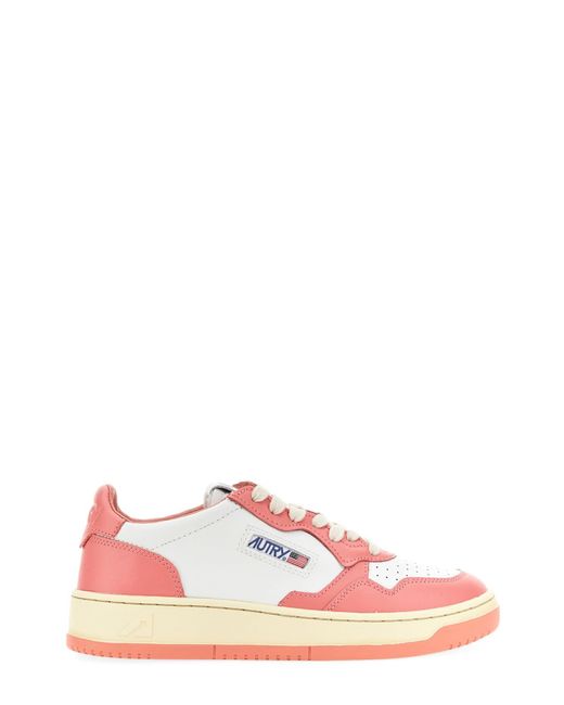 Autry Pink Low Sneaker