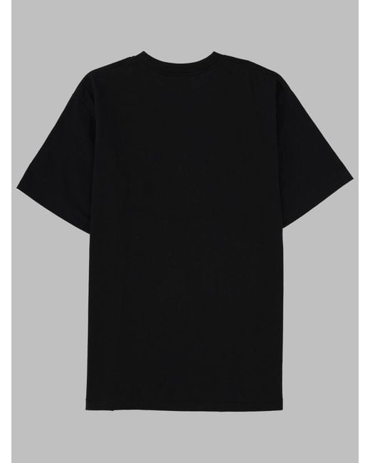 A Bathing Ape Black T-Shirt With Print Cotton T-Shirts for men
