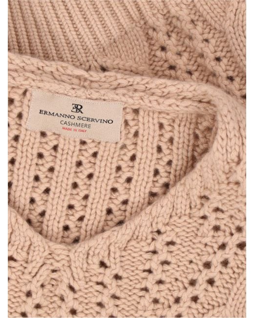 Ermanno Scervino Pink Cashmere Sweater