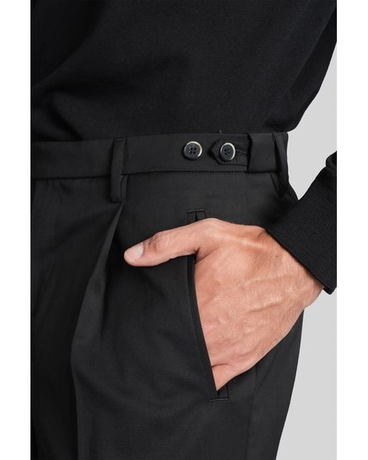 Barena Black Masco Pants for men
