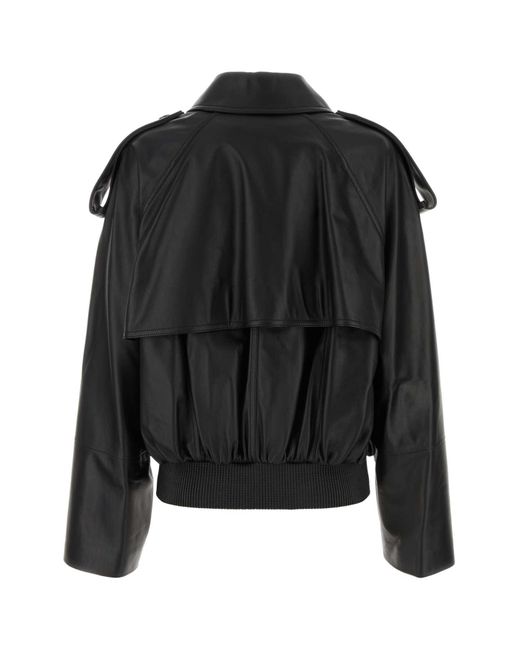 Loewe Black Nappa Leather Jacket