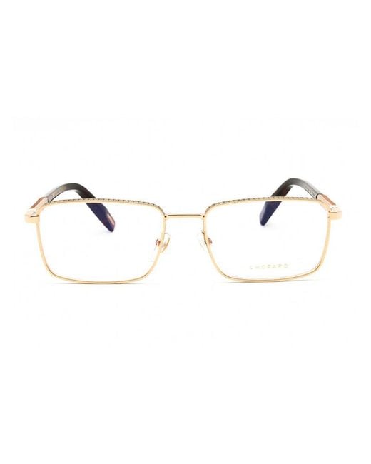 Chopard Metallic Frame And Lens Eyeglasses for men
