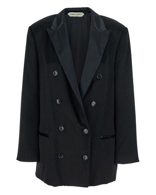 Alberta Ferretti Black Blazer