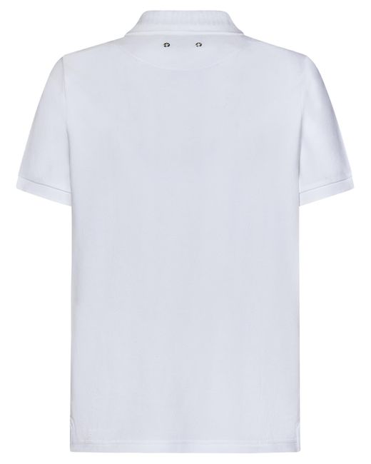 Vilebrequin White Palatin Polo Shirt for men