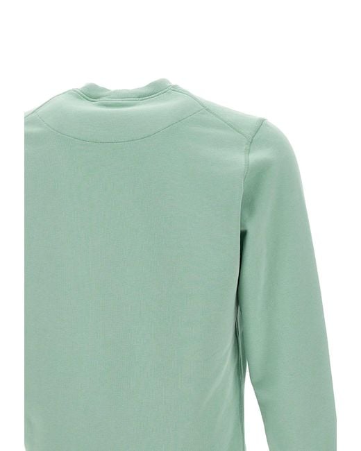 Stone Island Green Cotton Sweatshirt for men