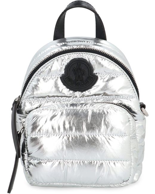 Moncler Metallic Kilia Fabric Shoulder Bag