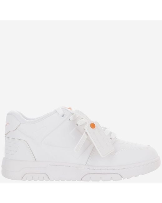 Off-White c/o Virgil Abloh White Sneakers Out Of Office Polyurethane for men