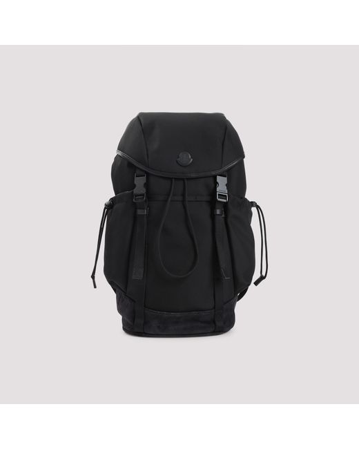 Moncler Black Tech Backpack for men