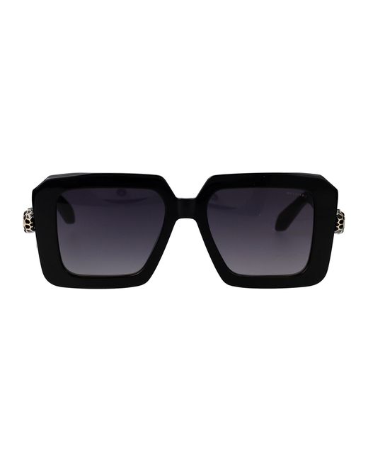 BVLGARI Blue Rectangular Sunglasses Bv40006 I 01 B