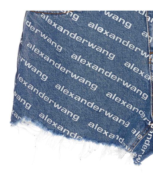 Alexander Wang Blue Shorts