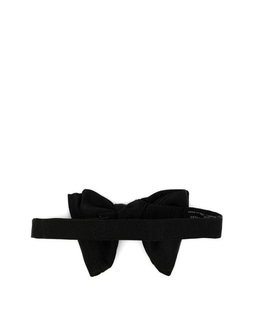 Tom Ford Black Bow Tie Silk Ties for men