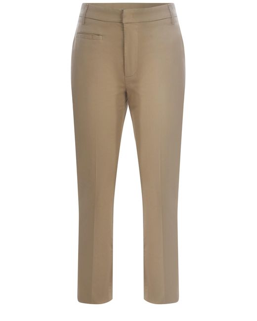Dondup Natural Trousers Ariel Trousers Made Of Cotton