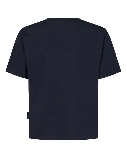 Palm Angels Blue T-Shirt for men