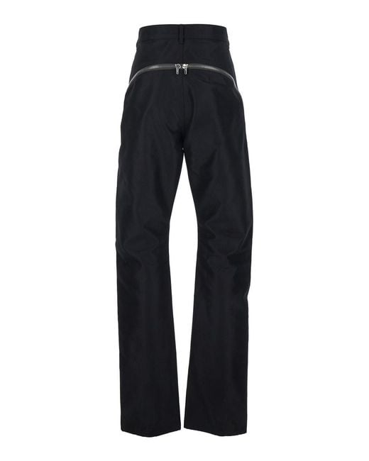 Rick Owens Blue 'Bolan Banana' Pants With Zip Details for men