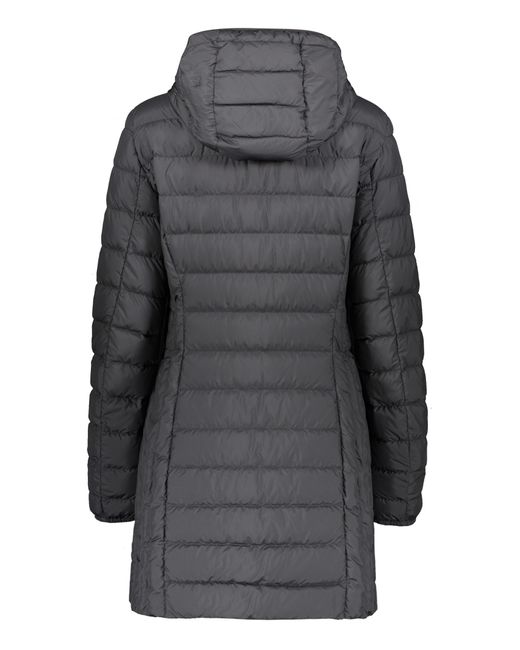 Parajumpers Gray Irene Hooded Down Jacket