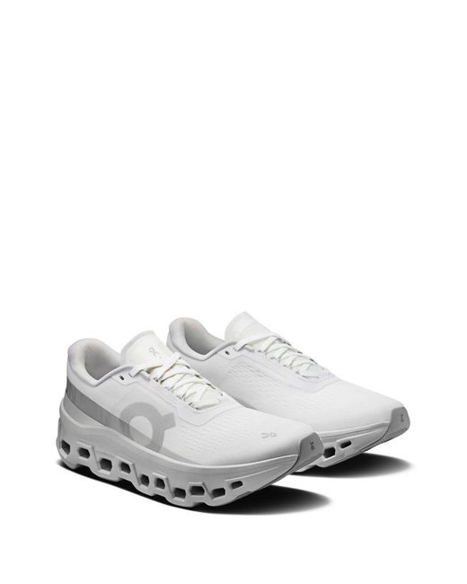 On Shoes White Sneakers Cloudmonster 1 Trainers