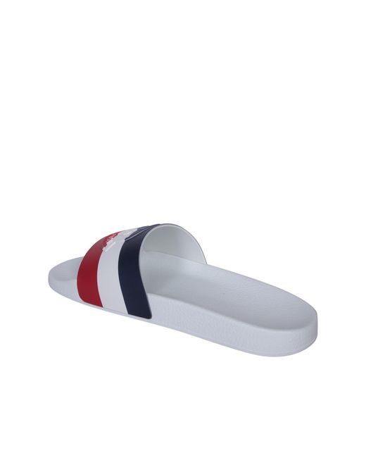Moncler White Sandals for men