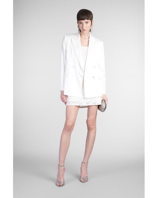 Jonathan Simkhai White Norah Blazer