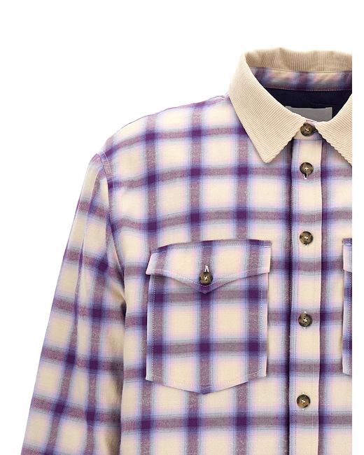 Isabel Marant White Cotton Shell Jacket Clothing for men