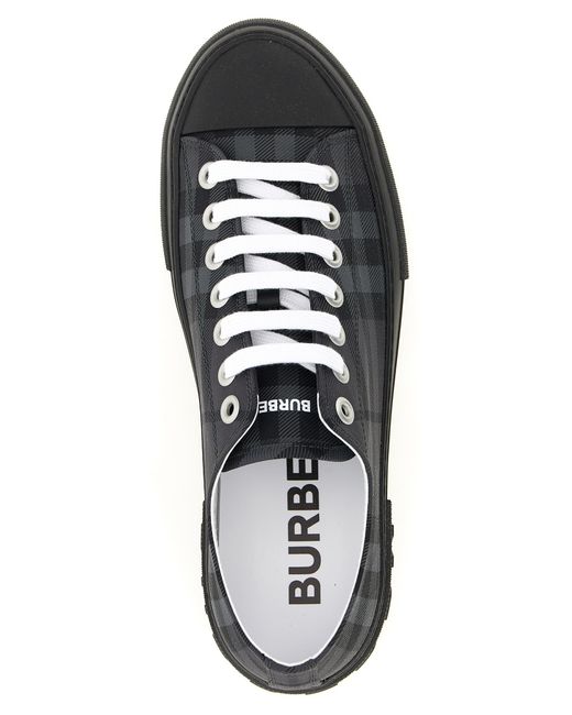 Burberry Black Polyamide Low Top Sneakers for men