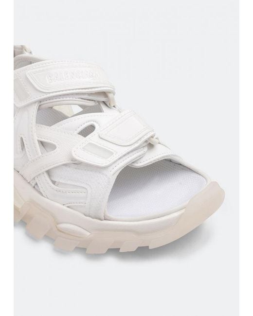 Balenciaga White Track Sandal