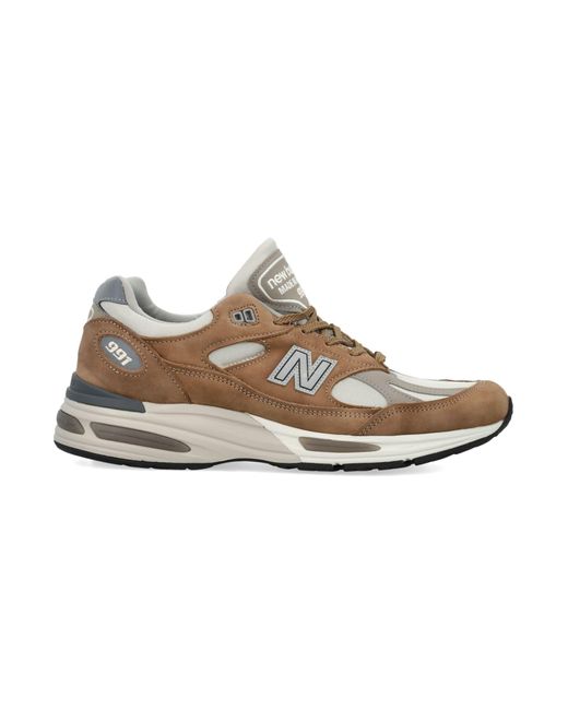 New Balance Brown 991 Sneakers