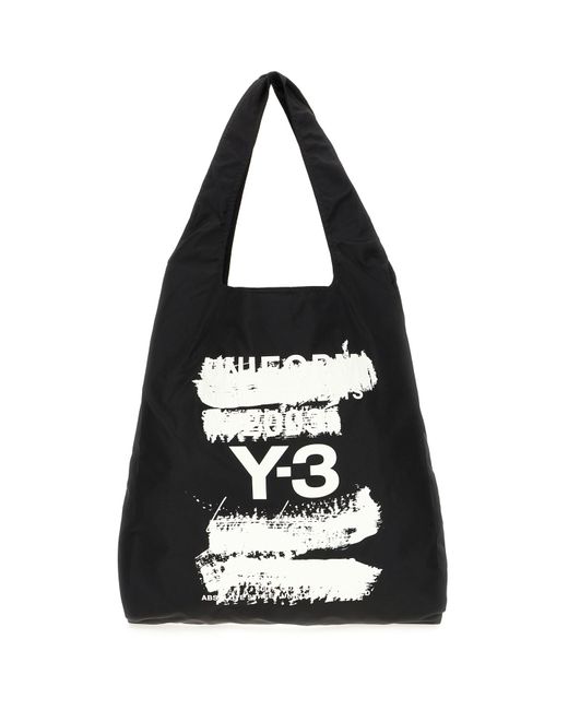 Adidas Black Polyester Shopping Bag