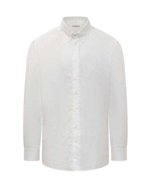 Etro White Rome Shirt for men