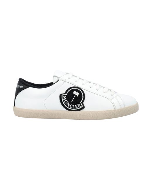8 MONCLER PALM ANGELS White Ryangels Low-top Sneakers for men