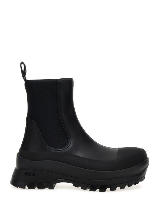 Stella McCartney Black Trace Eco Alter Mat Boots, Ankle Boots