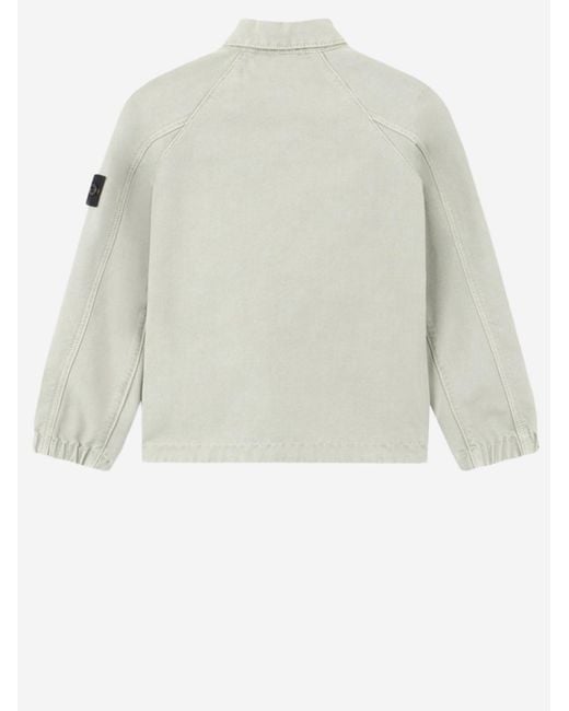 Stone Island Natural Cotton Jacket for men