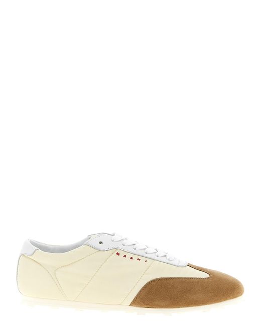 Marni Natural 'Softy Soccer' Sneakers