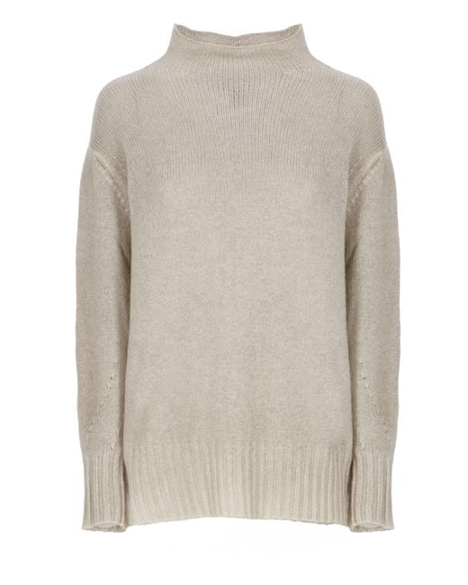 Avant Toi White Cashmere Sweater